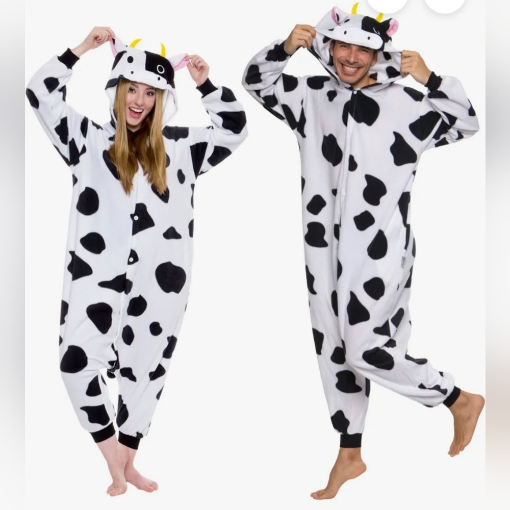 Funzies Cow Onesie For Adults
